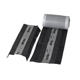 VENTILIACINĖ TARPINĖ METALROLL 5M, JUODA (280–320 mm)