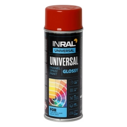 AEROZOLINIAI DAŽAI UNIVERSAL RAL3002 RAUDONI 400ml INRAL