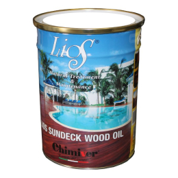LIOS SUNDECK WOOD OIL NO SLIP CHIMIVER (Su neslystančiu paviršium)