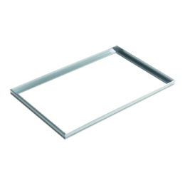 RĖMAS BATŲ VALYMO GROTELĖMS ALIUMINIS 600x400 mm
