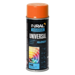 AEROZOLINIAI DAŽAI UNIVERSAL RAL2004 ORANŽINIAI 400ml INRAL
