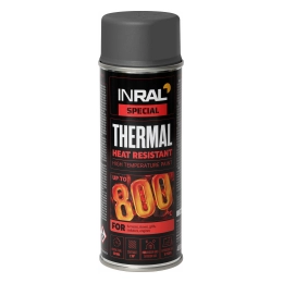AEROZOLINIAI DAŽAI ATSPARŪS KARŠČIUI THERMAL RAL7016 400ml INRAL