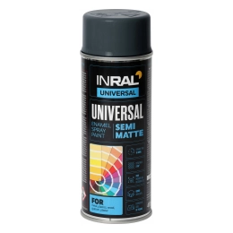 AEROZOLINIAI DAŽAI UNIVERSAL RAL7016 ANTRACITO PUS.MATINIAI 400ml INRAL