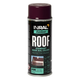 AEROZOLINIAI DAŽAI STOGO DANGAI ROOF SPRAY RAL8017 400ml INRAL