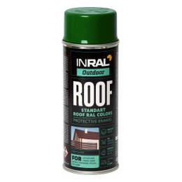 AEROZOLINIAI DAŽAI STOGO DANGAI ROOF SPRAY RAL6005 400ml INRAL