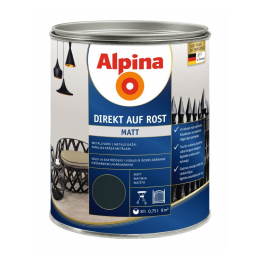 EMALĖ A. DIREKT AUF ROST RAL7016 0.75 L (matiniai)