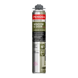 LANGŲ IR DURŲ MONTAVIMO PUTOS WINDOW&DOOR 750ml PENOSIL (Mažo plėtimosi)