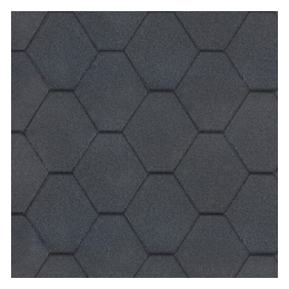 BITUMINĖS ČERPĖS ROCK HEXAGONAL JUODA (3m2)
