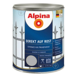 EMALĖ A. DIREKT AUF ROST RAL7040 0.75 L