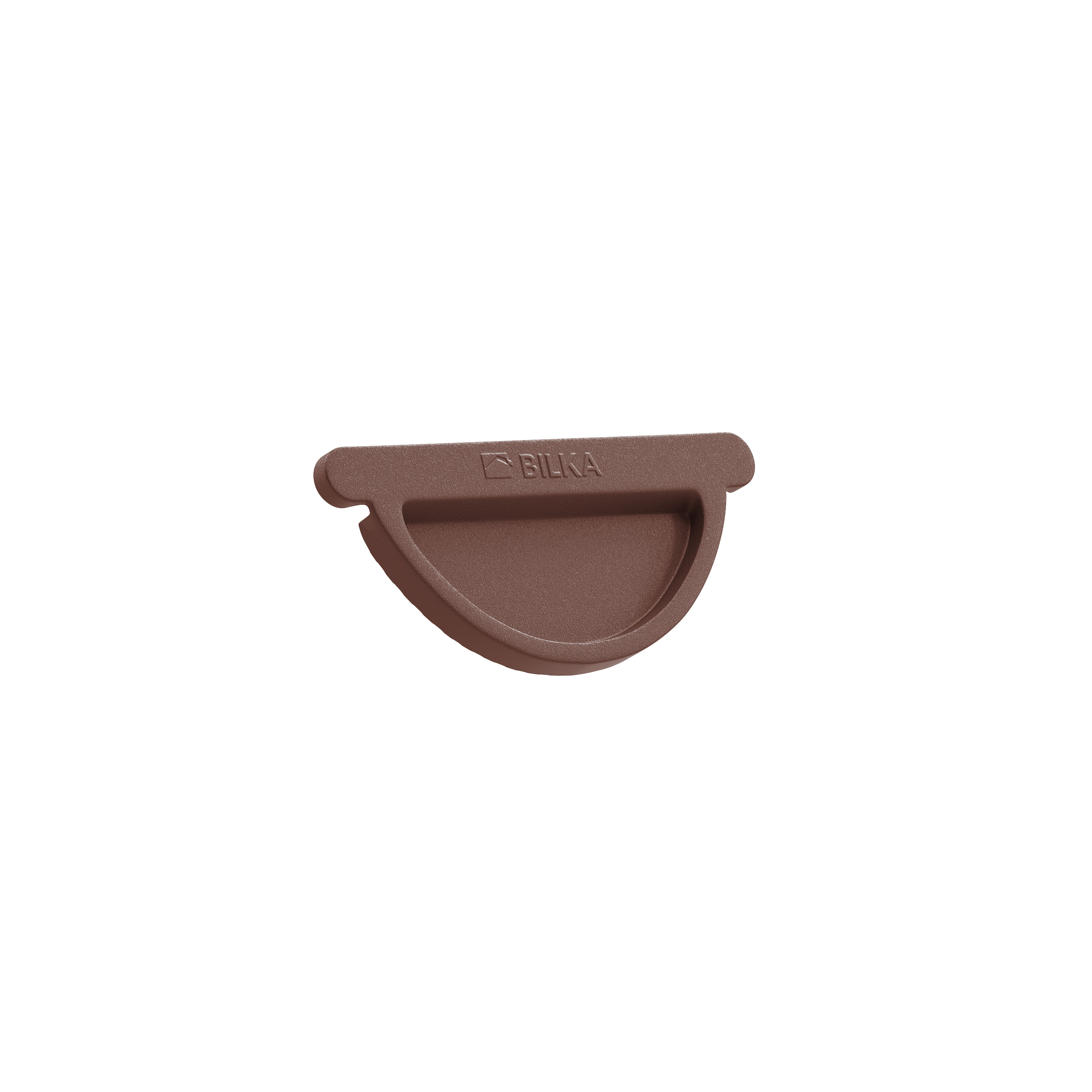 GUTTER STOP END 125 MAT RAL7024-036