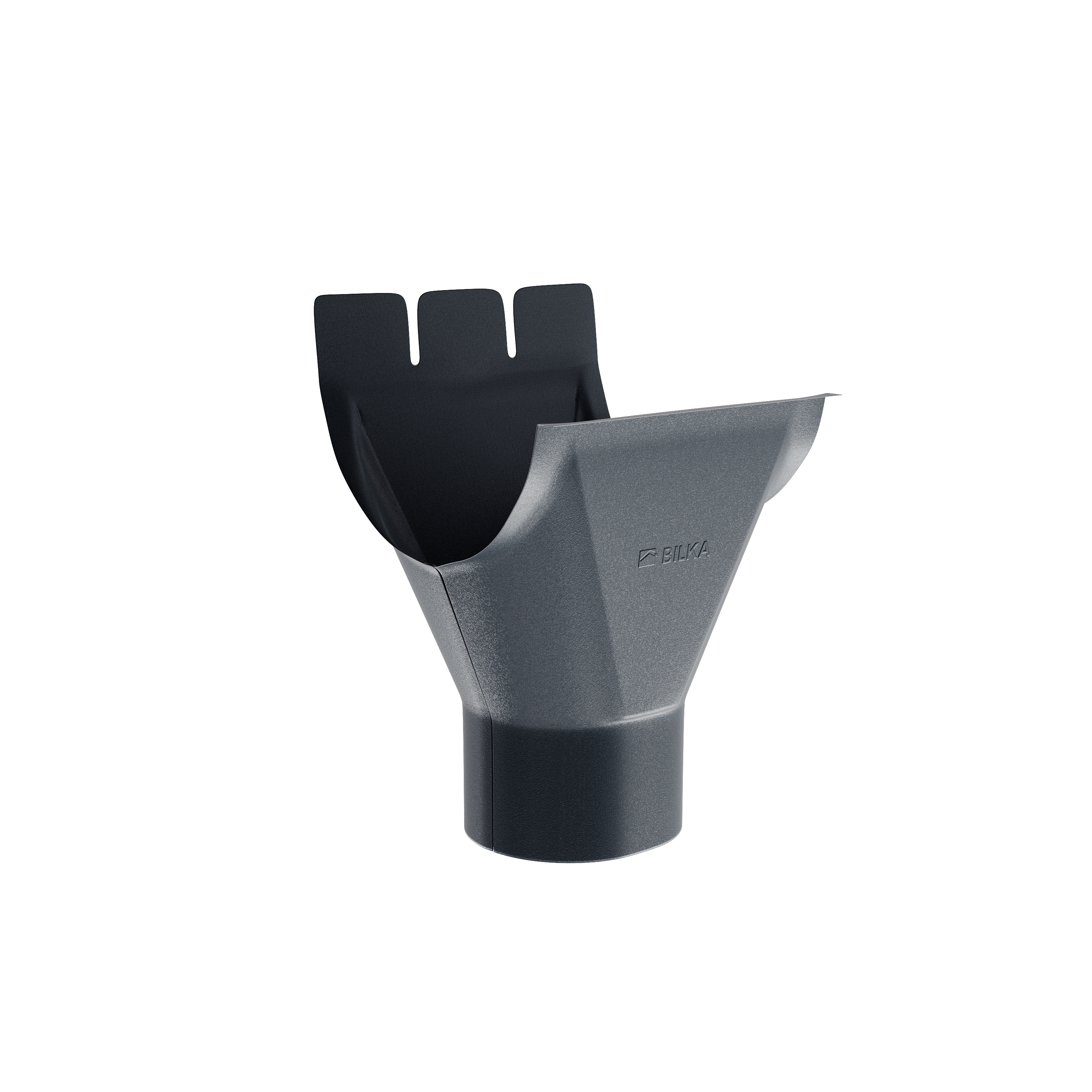 RUNNING OUTLET 125/90 MAT RAL7024-036