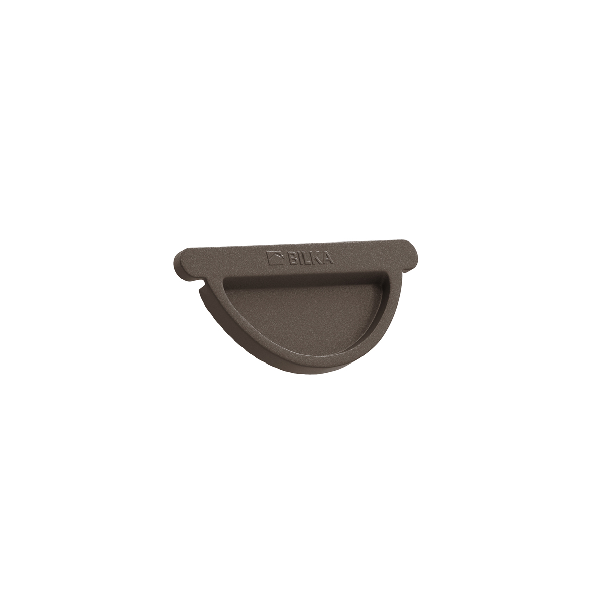 GUTTER STOP END 125 MAT RAL7024-036