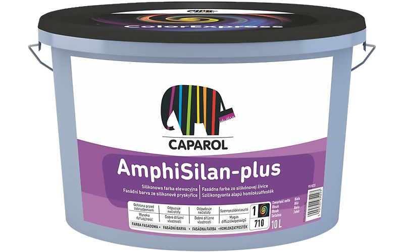 DAŽAI SILIKONINIAI FASADINIAI AMPHISILAN PLUS B1 2.5 L CAPAROL