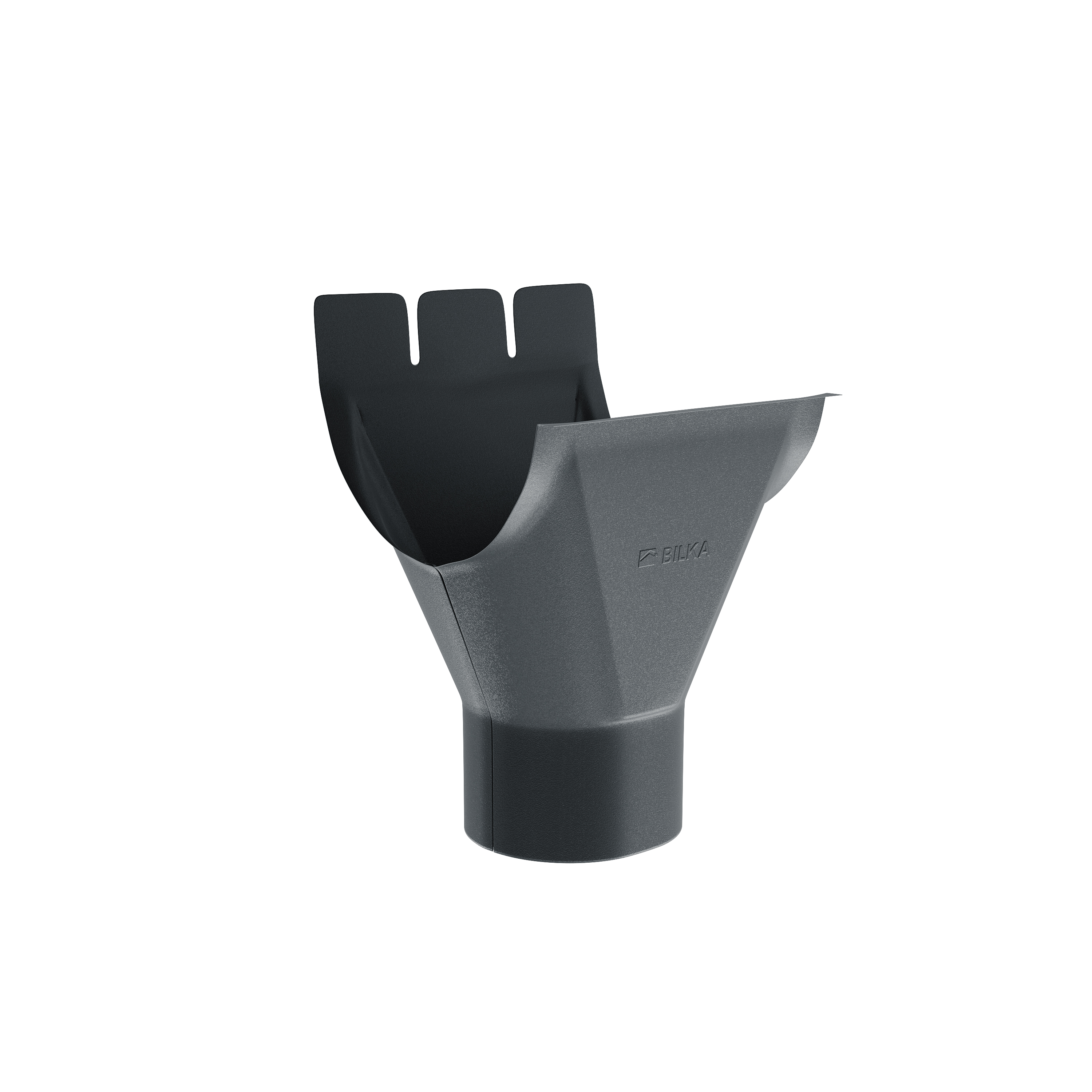 RUNNING OUTLET 125/90 MAT RAL7024-036