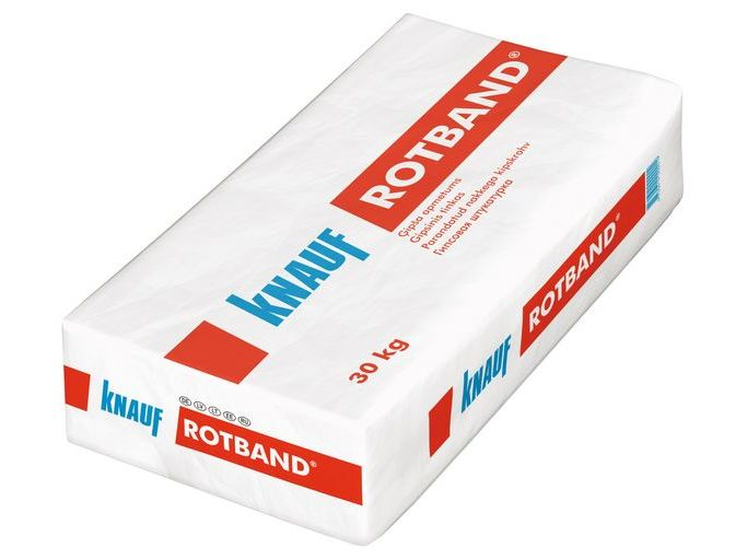 GYPSUM PLASTER KNAUF ROTBAND 30KG (40 PCS) GERMANY
