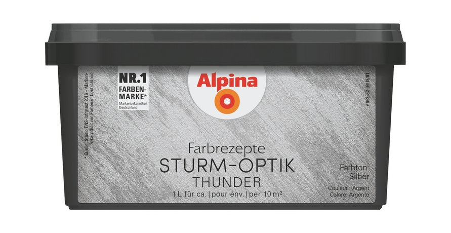 DEKORAS STURM-OPTIK 1 L SILBER