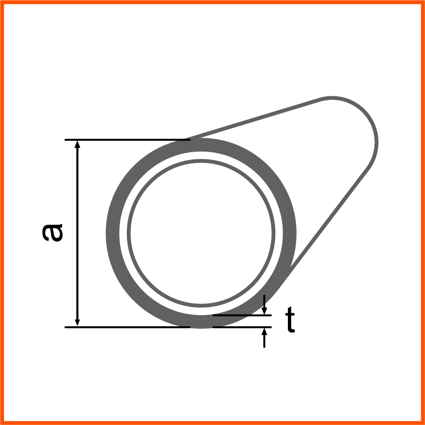 355,6x6,3x12000 S355J2H round hollow section