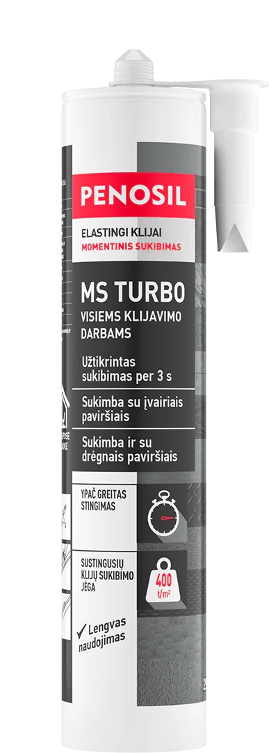 ELASTINGI HIBRIDINIAI KLIJAI MS TURBO 290ml PENOSIL
