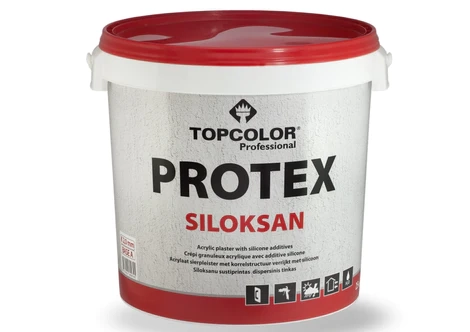SILOKSANINIS TINKAS PROTEX A BAZĖ 25 KG 2mm (Samanėlė) TOPCOLOR