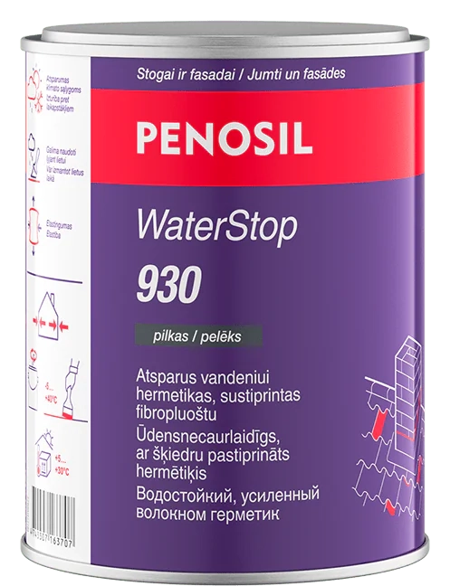 VANDENIUI ATSPARUS HERMETIKAS 1 L WATERSTOP 930  PILKAS PENOSIL