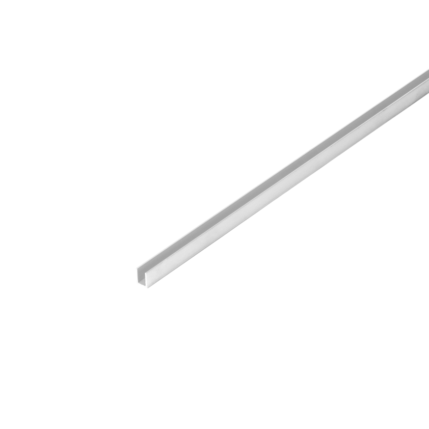 U-PROFILIS 8mm PLOKŠTEI 15x10.9x15x1.2 mm EN AW-6063T66 (6m)