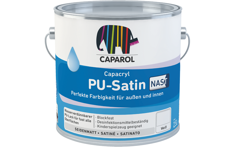 EMALĖ CAPACRYL PU-SATIN W 0.7 L vandens pagrindu