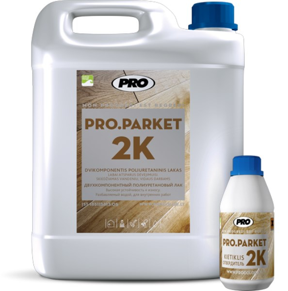 LAKAS 2-JŲ KOMPONENTŲ PRO. PARKET 5 L (Matinis)