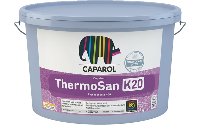 TINKAS THERMOSAN FASSADENPUTZ K20 20 KG CAPAROL (Nano)