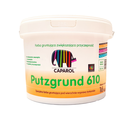 GRUNTAS PUTZGRUND 610 WEISS 8 KG CAPAROL