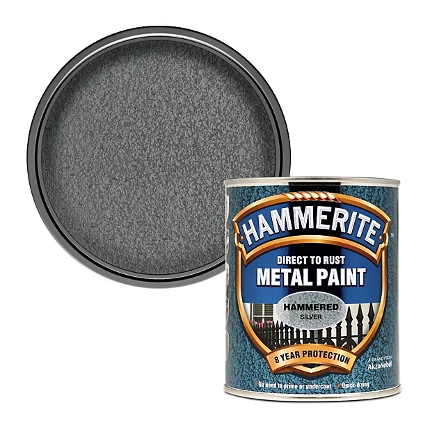 DAŽAI HAMMERITE HAMMERED 750ml Pilka
