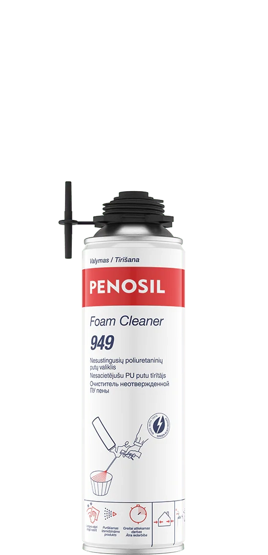 NESUSTINGUSIŲ PUTŲ VALIKLIS 929 FOAM CLEANER 500ml PENOSIL