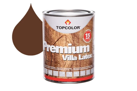 DAŽAI MEDIENAI VILLA LATEX 1 L RUDA TOPCOLOR