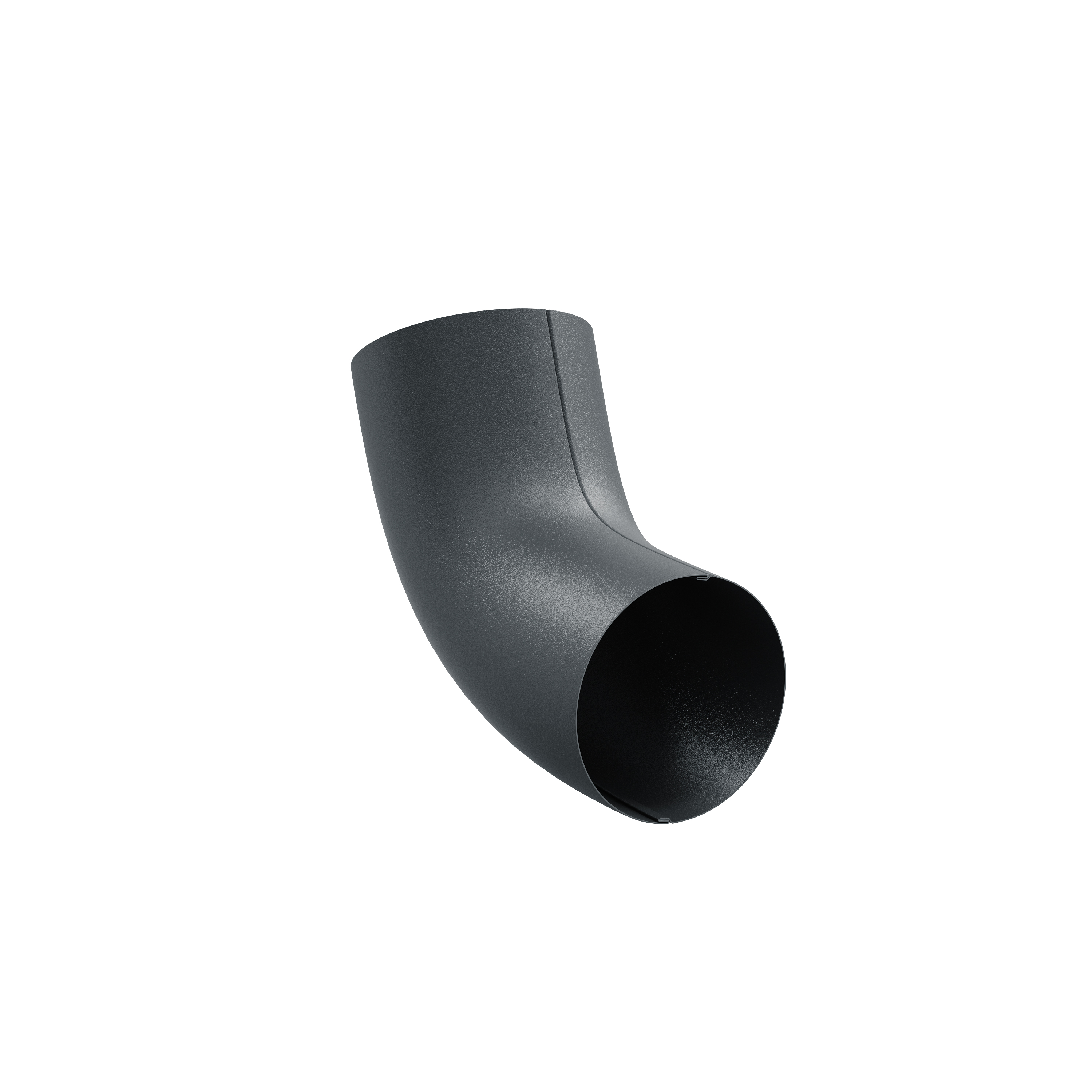 60 DEGREE ELBOW 90 MAT RAL7024-036