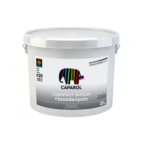 TINKAS CAPATEC SILIKON FASSADENPUTZ 25 KG CAPAROL 1.5mm (Samanėlė)