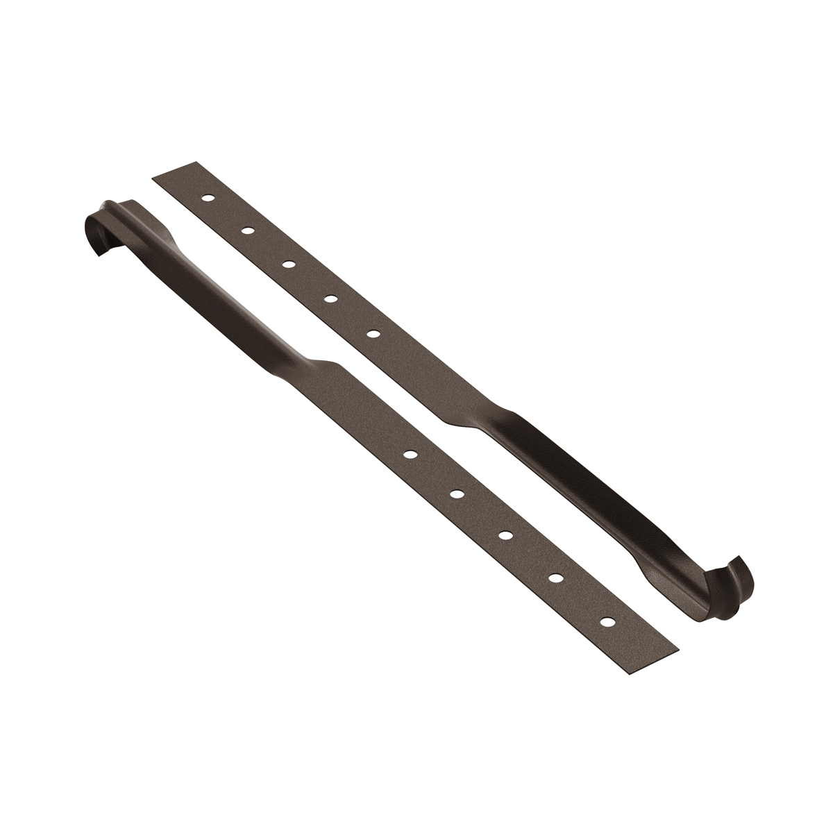 GUTTER FLANGE L-210 MAT RAL7024-036