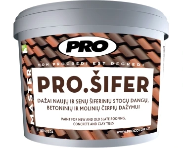 DAŽAI PRO. ŠIFER 10 L RUDA
