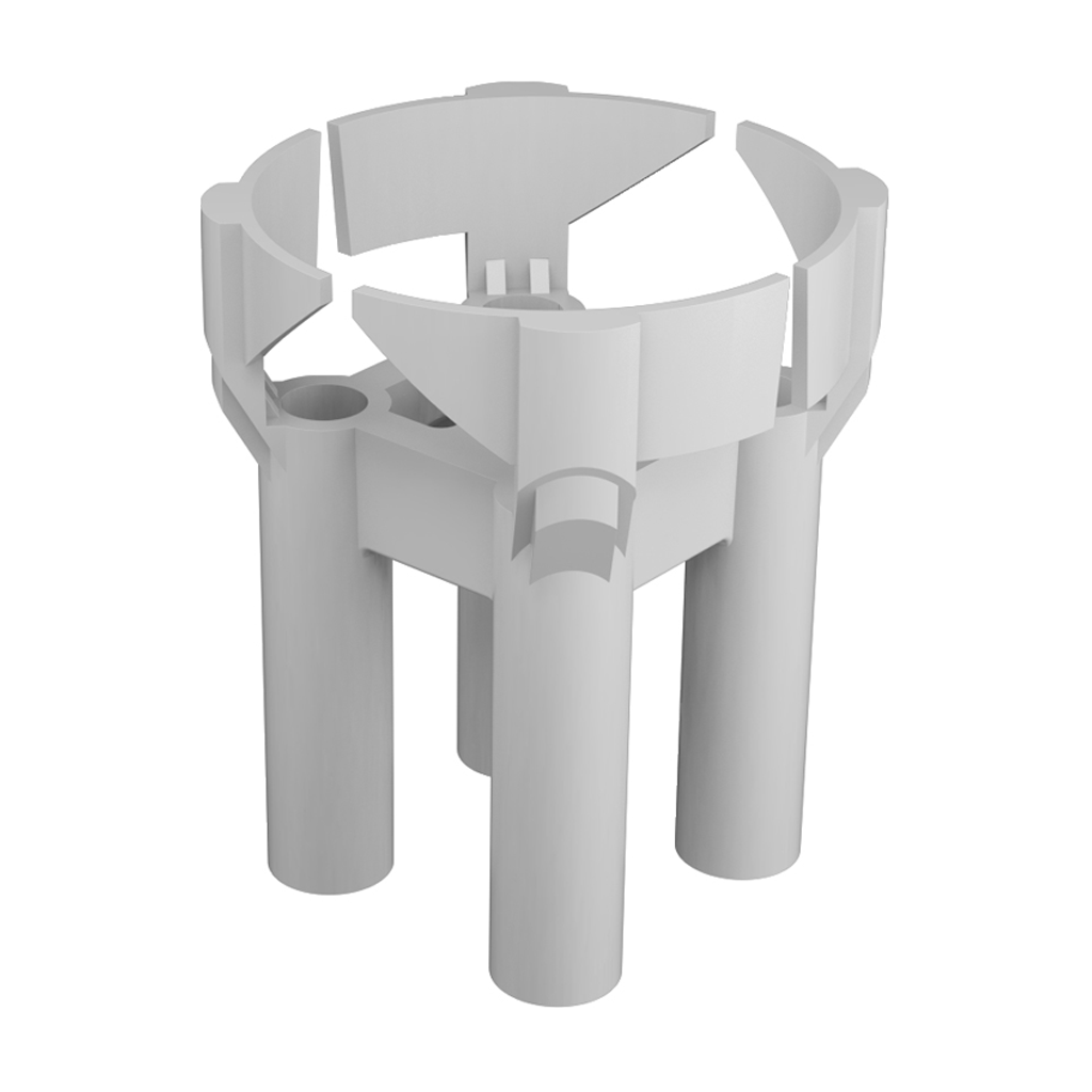 F1(40/6-20) - KED40/6-20 Fiksatoriai plastikiniai 400vnt/pak