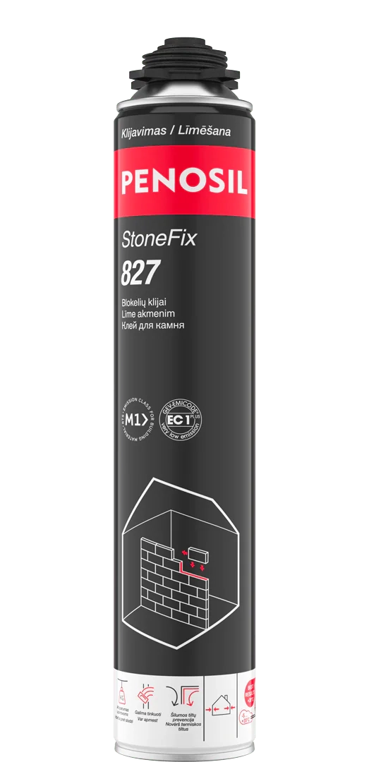 BLOKELIŲ KLIJAI STONEFIX 827 750ml PENOSIL