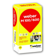 MŪRO MIŠINYS WEBER M100/600 LT  PILKAS 25 KG